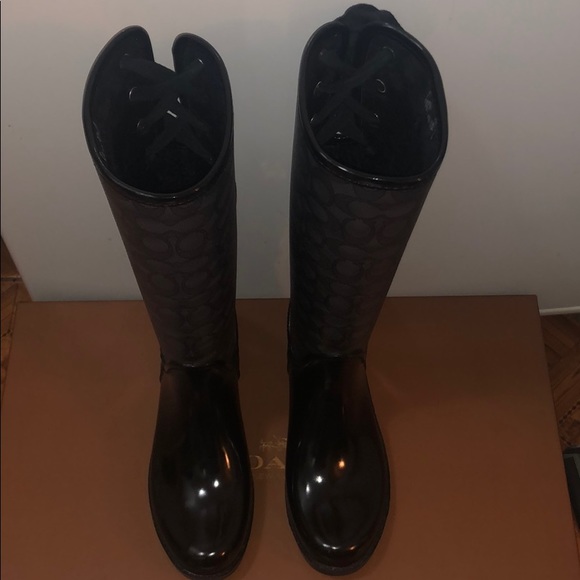 Coach Rainboots - Picture 5 of 8